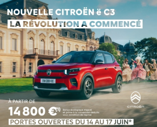 PORTES OUVERTES CITROËN 14 AU 17 JUIN 2024